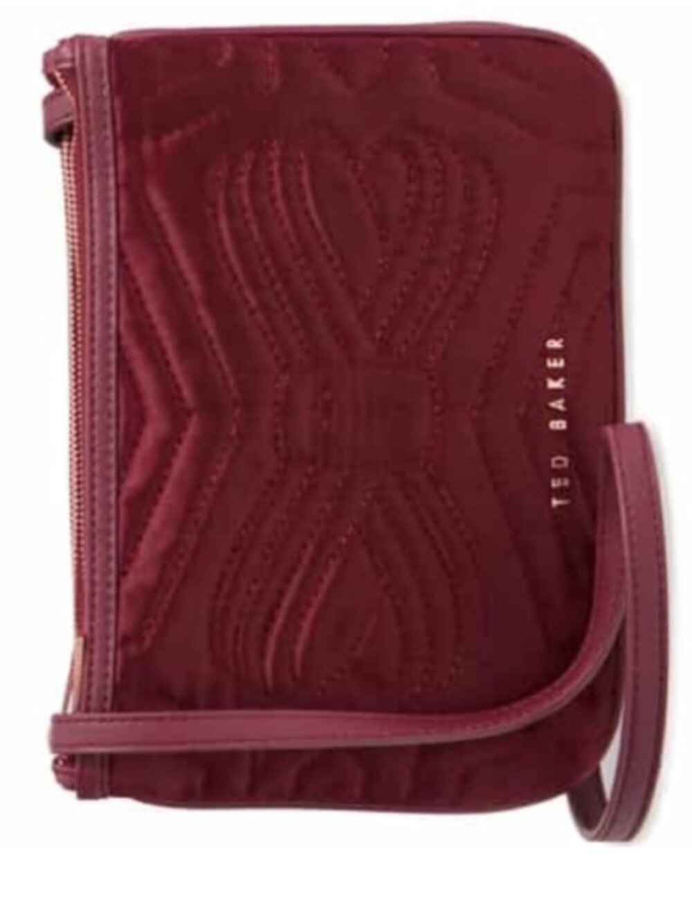 Janaa Quilted Bow Double Pouch Crossbody Bag, by Ted Baker
